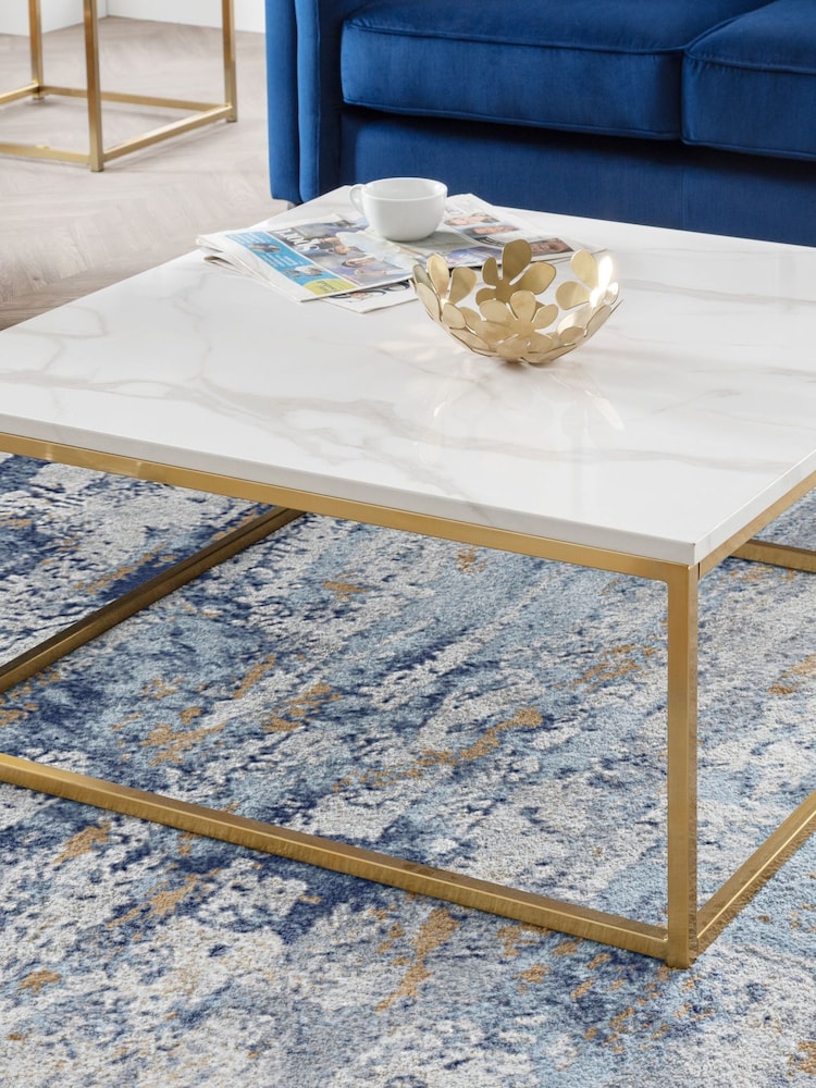 Julian Bowen Gold Scala Coffee Table - Image 1 of 3
