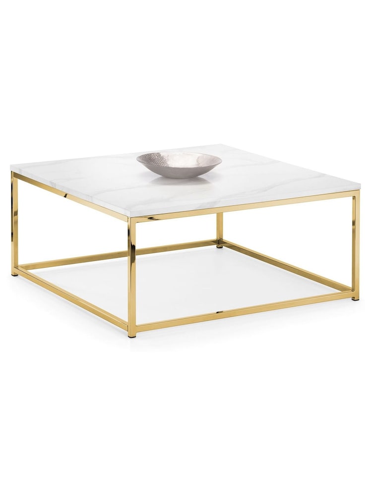 Julian Bowen Gold Scala Coffee Table - Image 2 of 3