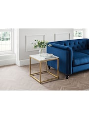Julian Bowen Gold Scala Lamp Table - Image 1 of 4