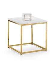 Julian Bowen Gold Scala Lamp Table - Image 2 of 4