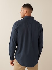 Lacoste Blue 100% Cotton Shirt - Image 2 of 5