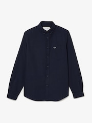 Lacoste Blue 100% Cotton Shirt - Image 5 of 5