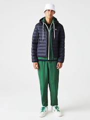 Lacoste Quilted Down Puffer Black Jacket - Image 1 of 4