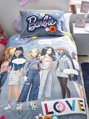 Barbie Blue Character License Duvet Cover And Pillowcase Set - Image 1 of 7