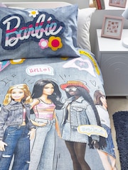 Barbie Blue Character License Duvet Cover And Pillowcase Set - Image 3 of 7