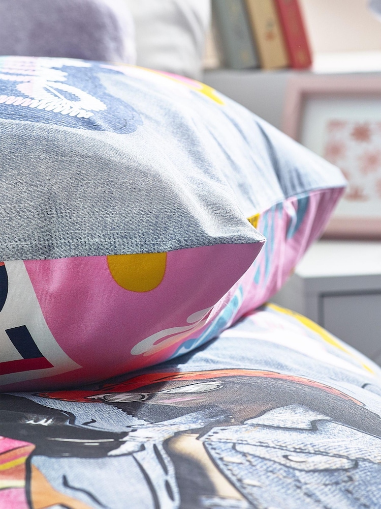 Barbie Blue Character License Duvet Cover And Pillowcase Set - Image 6 of 7
