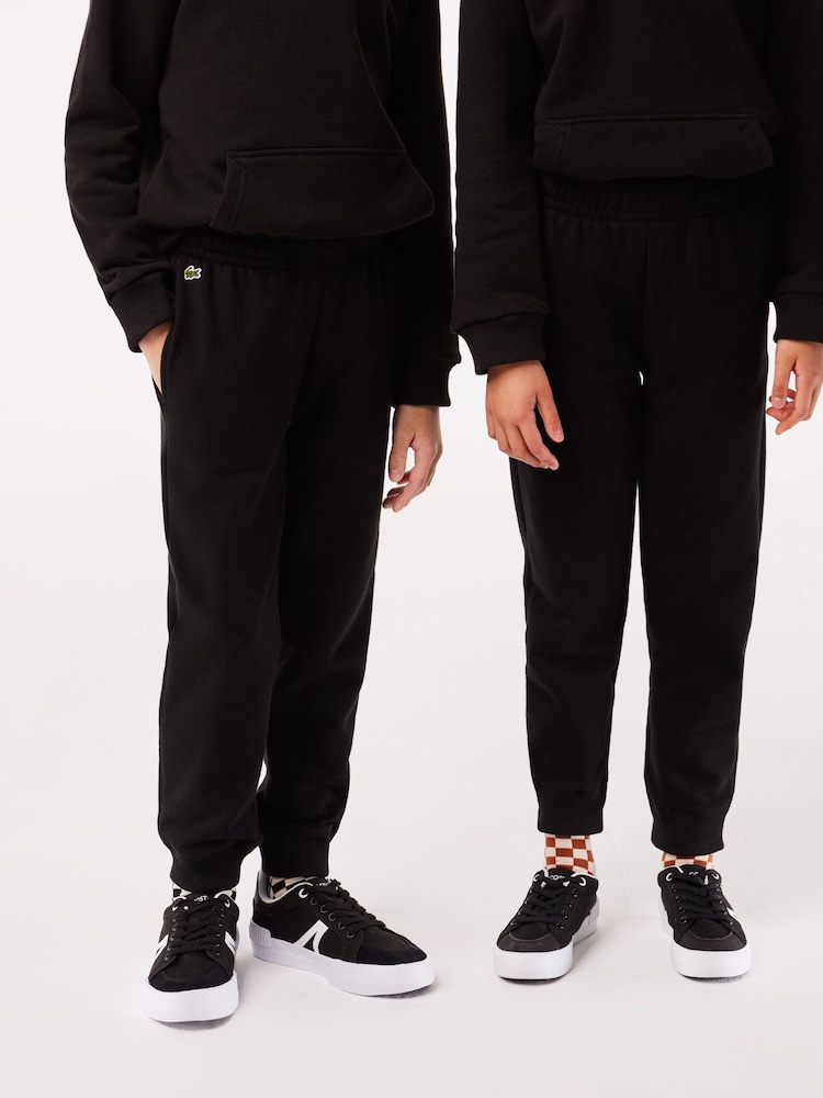 Lacoste Childrens Fleece Jersey Joggers - Image 5 of 5