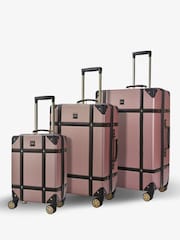Rock Luggage Vintage Suitcases 3 Piece Set - Image 1 of 7