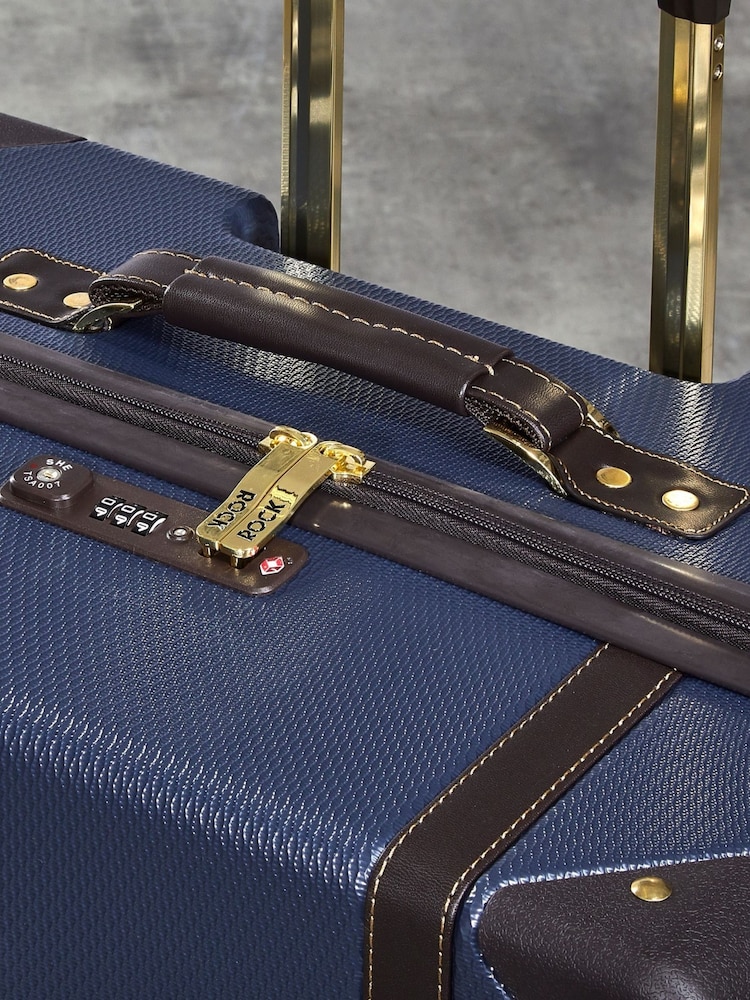 Rock Luggage Large Vintage Suitcase - Image 6 of 6