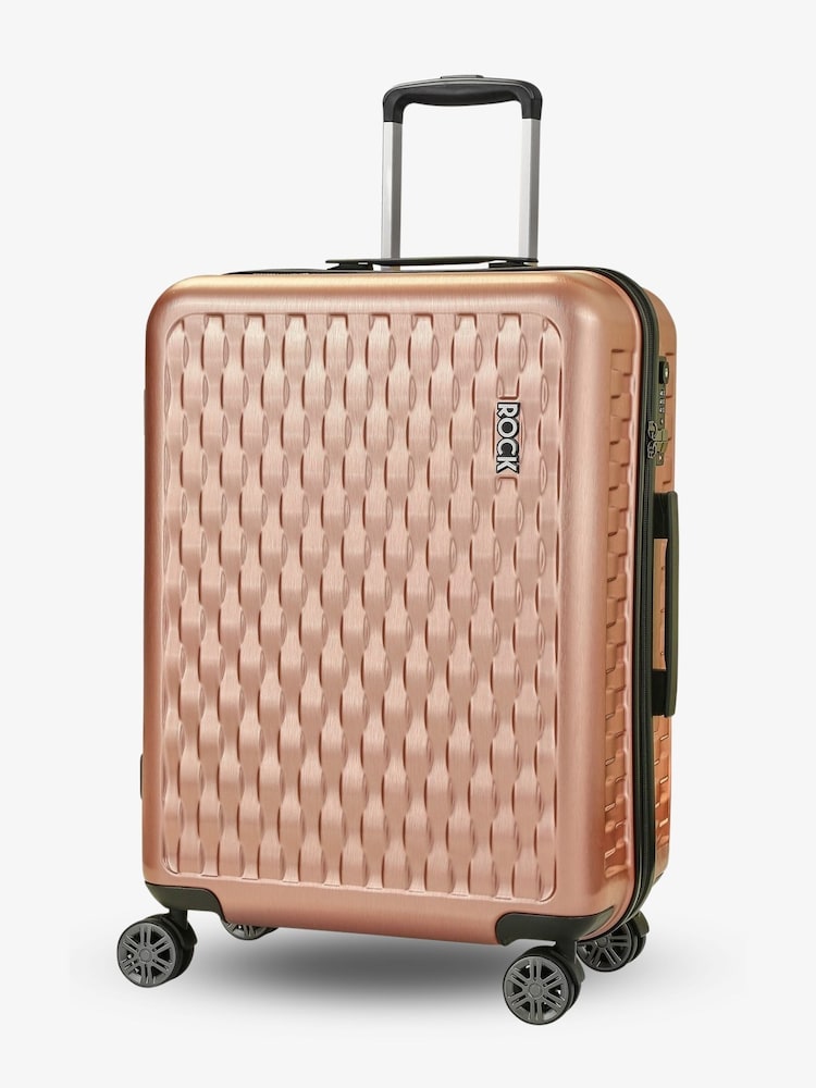 روز وردي - حقيبة سفر متوسطة الحجم Allure من Rock Luggage - صورة 1 من 6