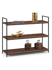 Julian Bowen Brown Tribeca Low Bookcase - Image 1 of 2