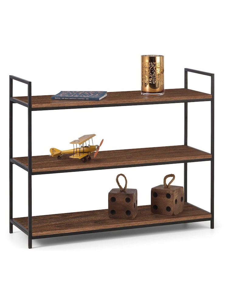Julian Bowen Brown Tribeca Low Bookcase - Image 1 of 2