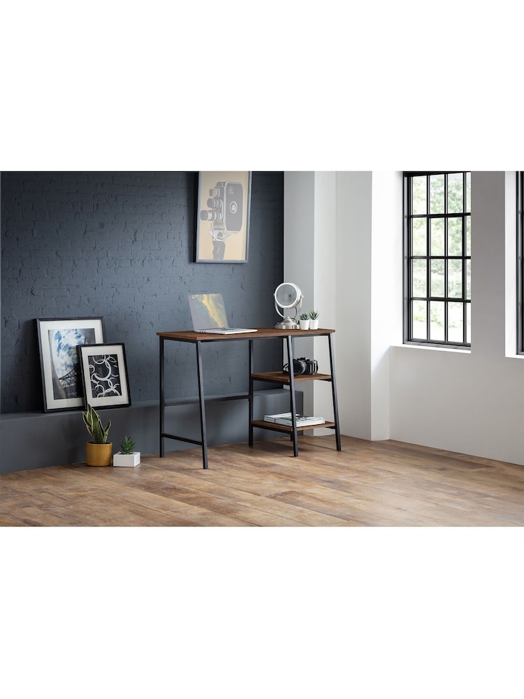 Julian Bowen Brown Tribeca Desk - Image 1 of 4