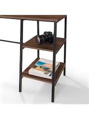 Julian Bowen Brown Tribeca Desk - Image 3 of 4