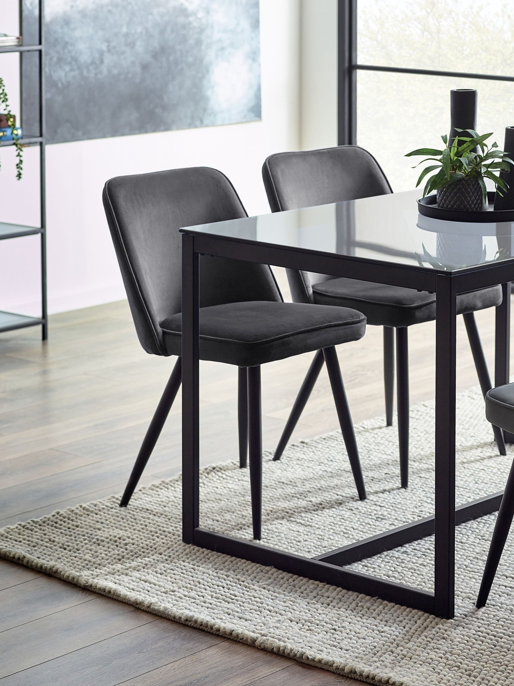 Iisakki 48 cm H Velvet Side Chair - Image 7