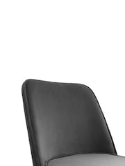 Julian Bowen Set of 2 Grey Burgess Dining Chairs - Image 3 of 4