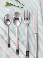 Judge Silver Durham 32 Piece Cutlery Set - Image 1 of 4