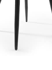 Julian Bowen Set of 2 Blue Burgess Dining Chairs - Image 4 of 4