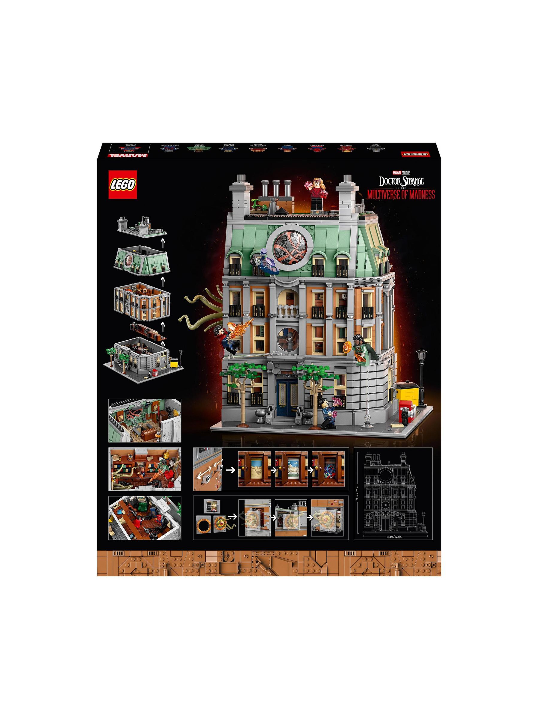 Buy LEGO Marvel Sanctum Sanctorum Doctor Strange Gift Set 76218 from Next Luxembourg