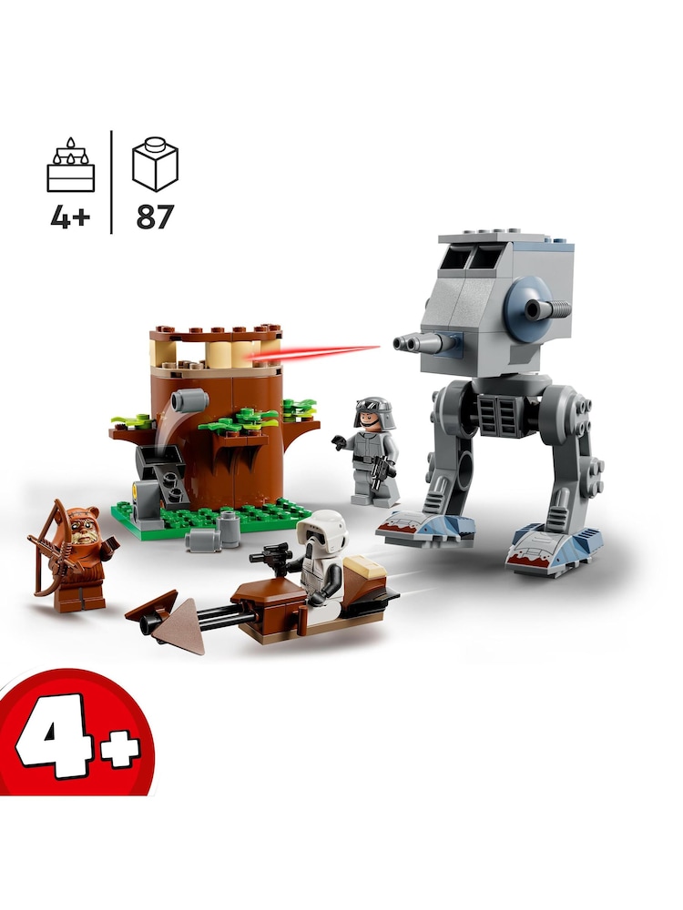 LEGO Star Wars AT-ST Building Toy for Kids Aged 4+ 75332 - Image 4 of 8