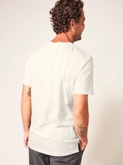 White Stuff Natural Abersoch 100% Cotton Short Sleeve T-Shirt - Image 2 of 6