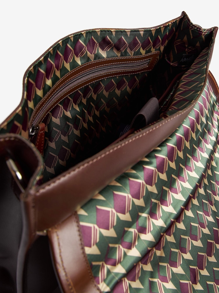 Marron fauve - Sac Messenger - Image 5 of 6