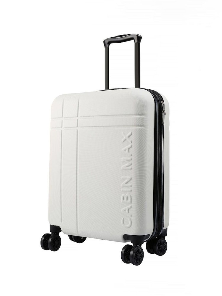 Cabin Max White Expandable Cabin Suitcase - Image 1 of 6