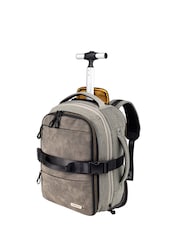 Cabin Max Grey Evos Under Seat Expandable Hybrid 40cm Trolley Suitcase - Image 1 of 9