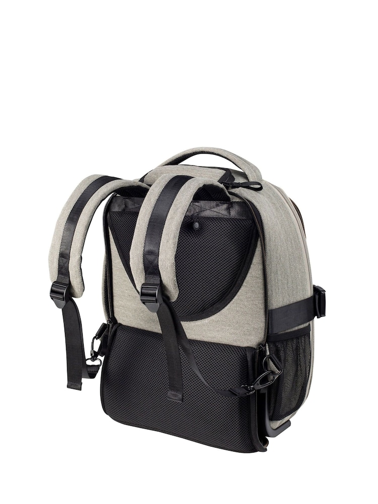 Cabin Max Grey Evos Under Seat Expandable Hybrid 40cm Trolley Suitcase - Image 2 of 9