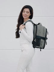 Cabin Max Grey Evos Under Seat Expandable Hybrid 40cm Trolley Suitcase - Image 9 of 9