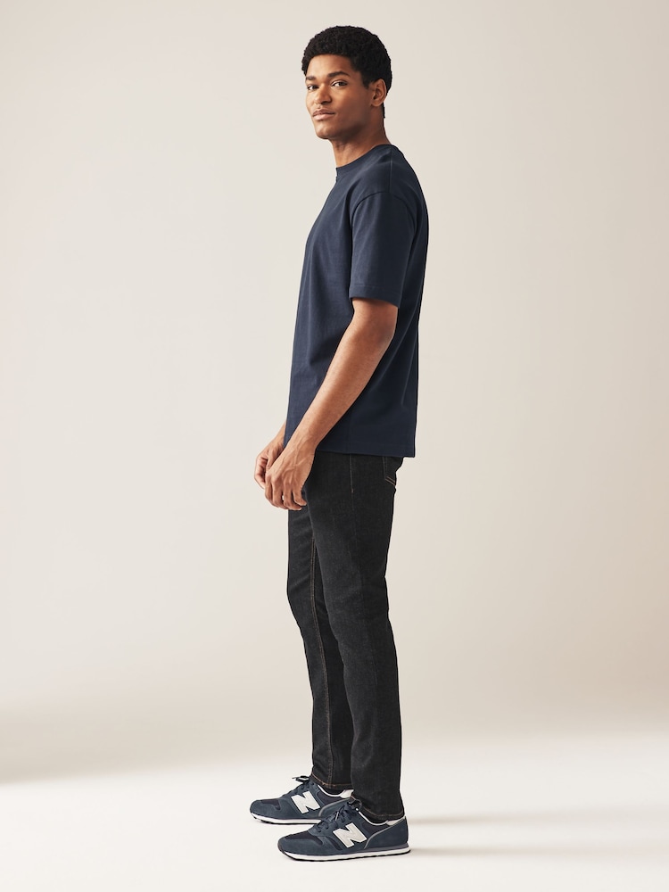Sprano črna - Skinny Fit Classic Raztegljivo kavbojke - Slika 2 iz 9