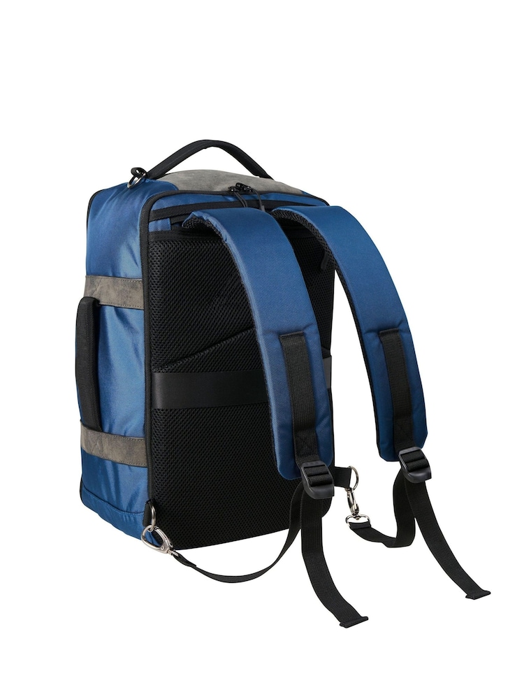 Серый/синий - Cabin Max Manhattan Cabin Travel Bag 40x20x25 Сумка через плечо и рюкзак - Изображение 2 из 5
