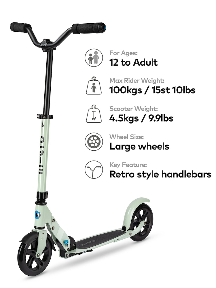 Micro Scooters Green Clay Speed Deluxe Two Wheeler Scooter - Image 2 of 6