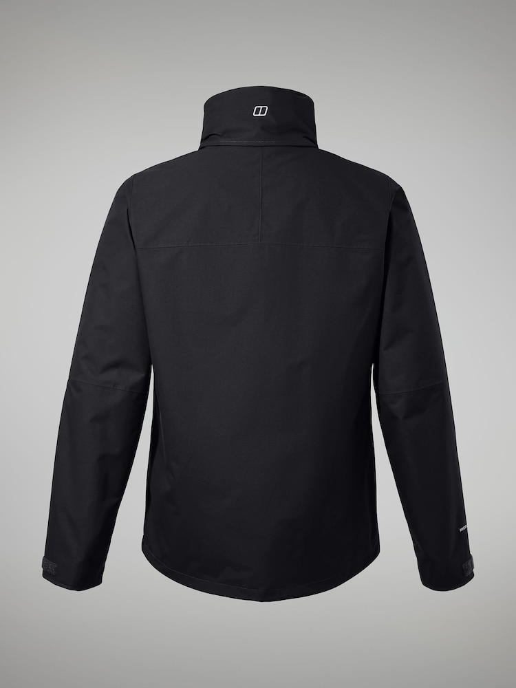 Berghaus Black Alpha 2.0 Gemini 3-In-1 Waterproof Jacket - Image 9 of 9 Berghaus Black Alpha 2.0 Gemini 3-In-1 Waterproof Jacket - Image 9 of 9