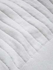 Ted Baker White Botany Regular Open Collar Polo Shirt - Image 3 of 6