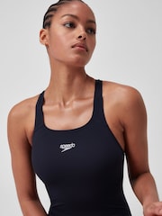 Speedo Navy Endurance+ Medalist Swimsuit - Image 5 of 9