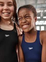 Speedo Black Endurance+ Medalist Swimsuit - Image 3 of 6
