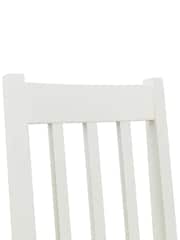 Julian Bowen Set of 2 Ivory Coxmoor Dining Chairs - Image 4 of 8