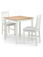 Julian Bowen Set of 2 Ivory Coxmoor Dining Chairs - Image 5 of 8