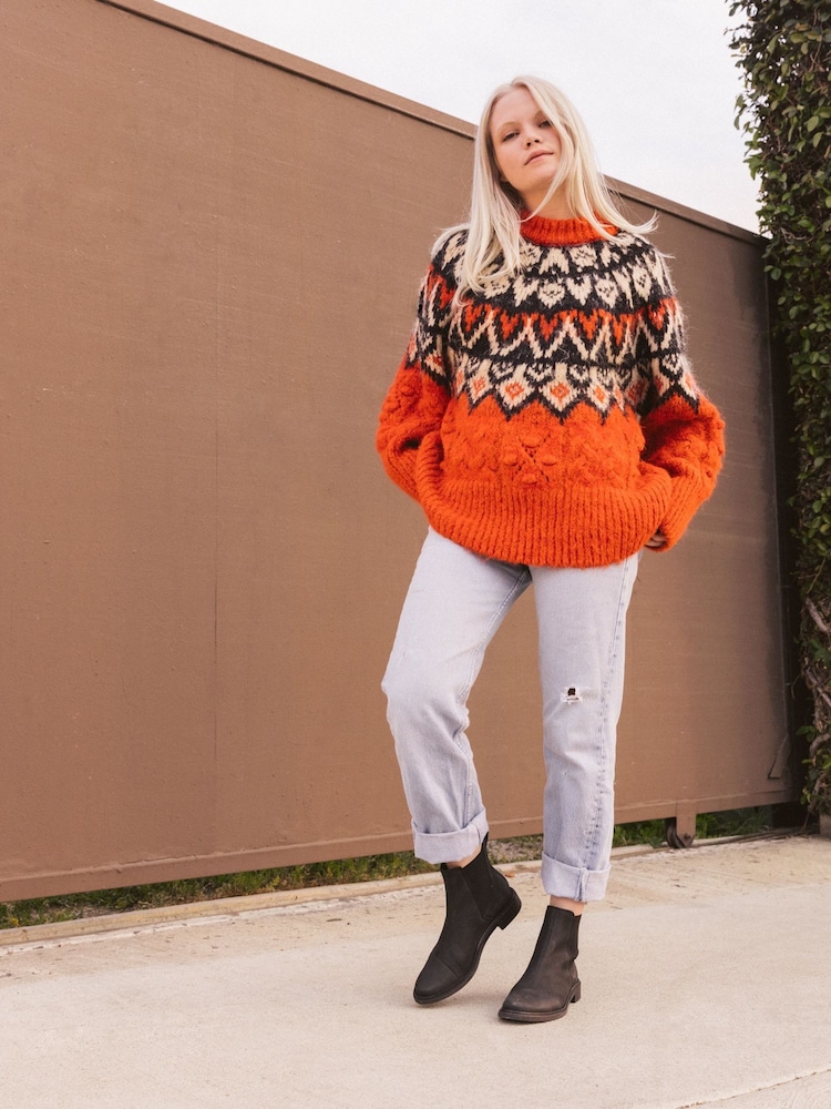 TOMS Charlie Black Leather Chelsea Boots - Image 7 of 11