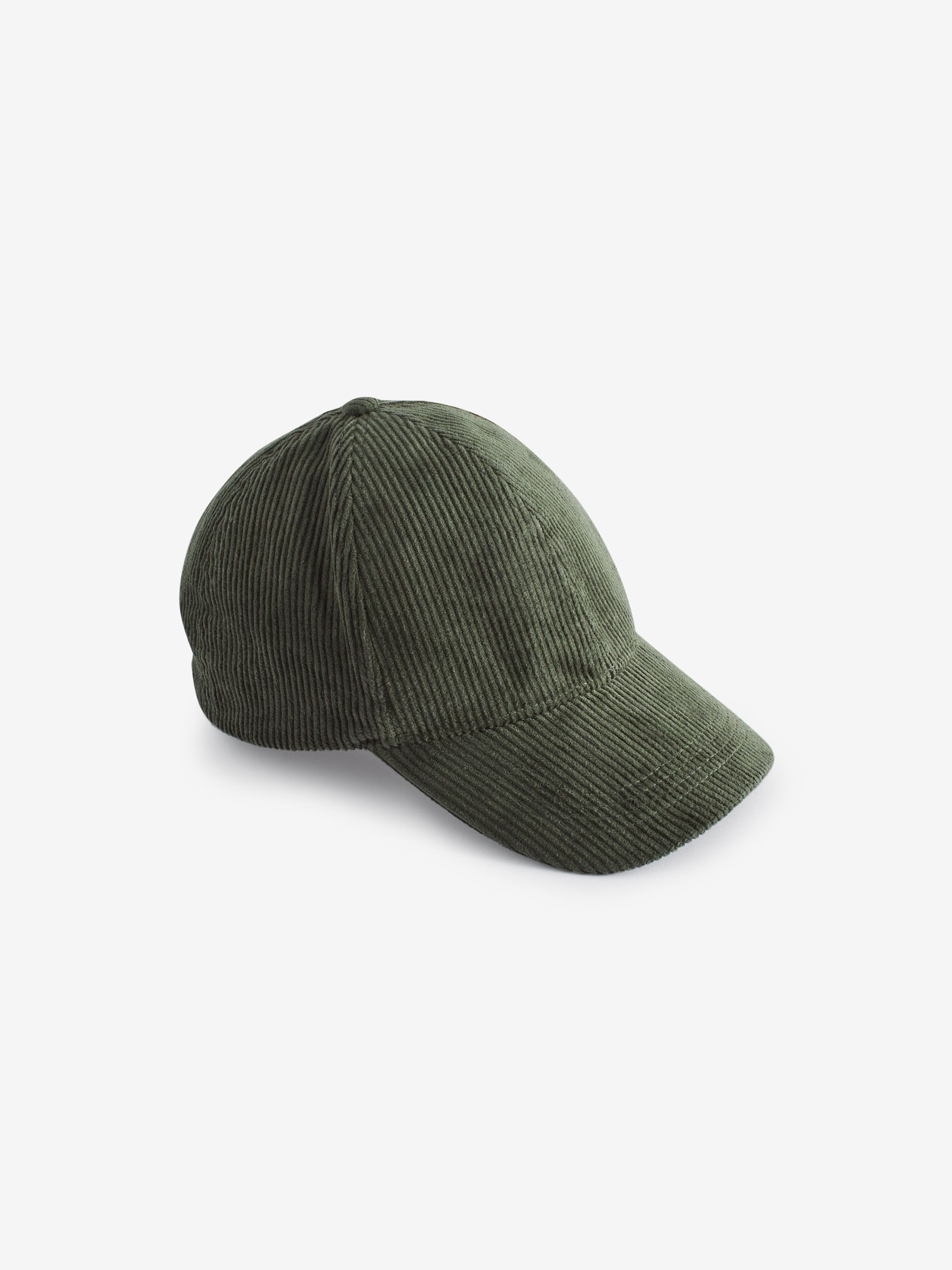 Buy Khaki Green Corduroy Cap from Next Luxembourg