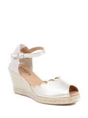Jones Bootmaker Alejandra Espadrille Wedge Sandals - Image 4 of 6