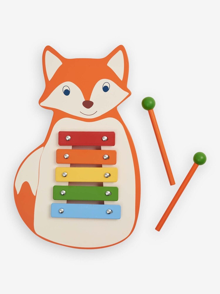 JoJo Maman Bébé Orange Fox Xylophone - Image 1 of 2