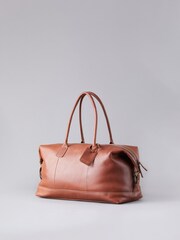 Lakeland Leather Natural Torver Leather Holdall - Image 1 of 4