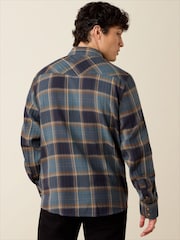 Ariat Black Retro Harbert Fitted Long Sleeve Shirt - Image 2 of 4