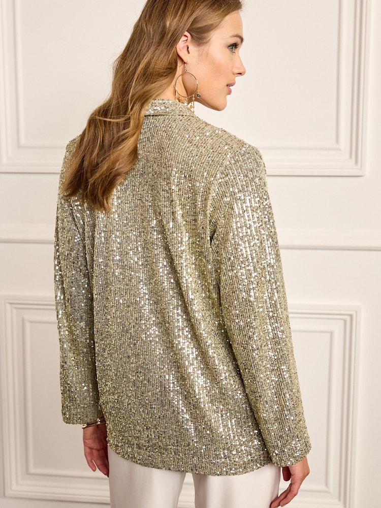 Argent - Blazer à sequins - Image 3 of 5