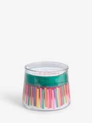 Multi White Jasmine Scented Happy Birthday Candle - Image 4 of 5