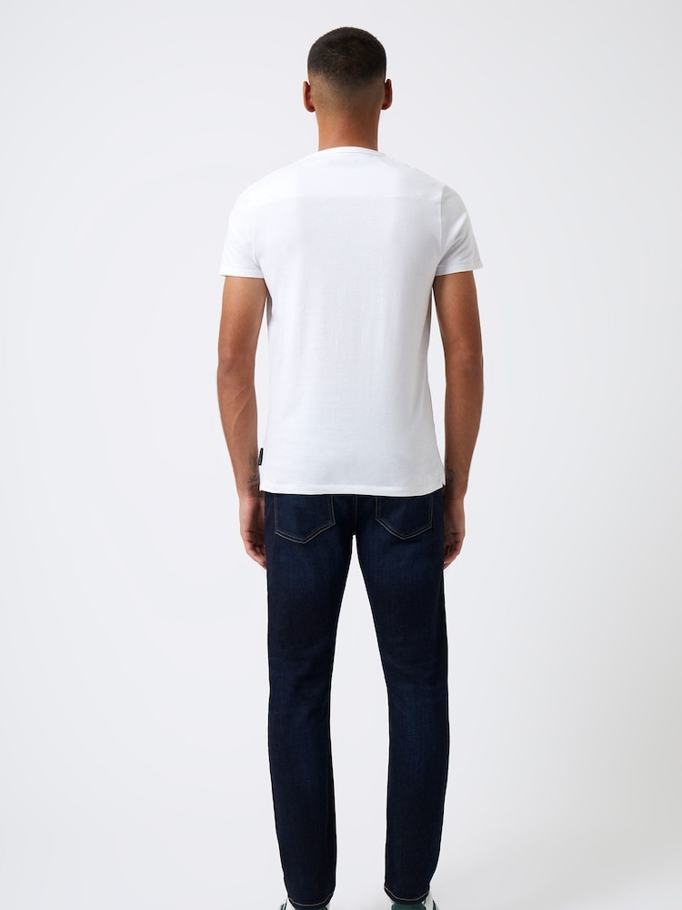 French Connection Blue Slim Stretch Jeans - Image 2 of 3