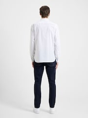 French Connection Blue Design 100% Cotton Long Sleeve Shirt - Image 3 of 5