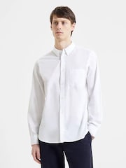 French Connection White Oxford 100% Cotton Long Sleeve Shirt - Image 1 of 4
